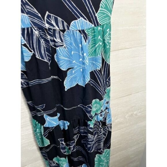Ann Taylor‎ LOFT Floral Tiered Strappy Maxi Dress Size 2 - Picture 5 of 6